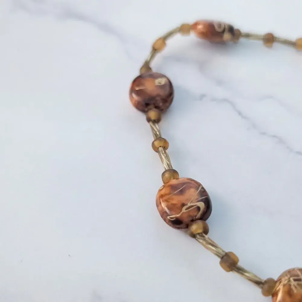 Vintage Anklet or Large Bracelet - 10.5